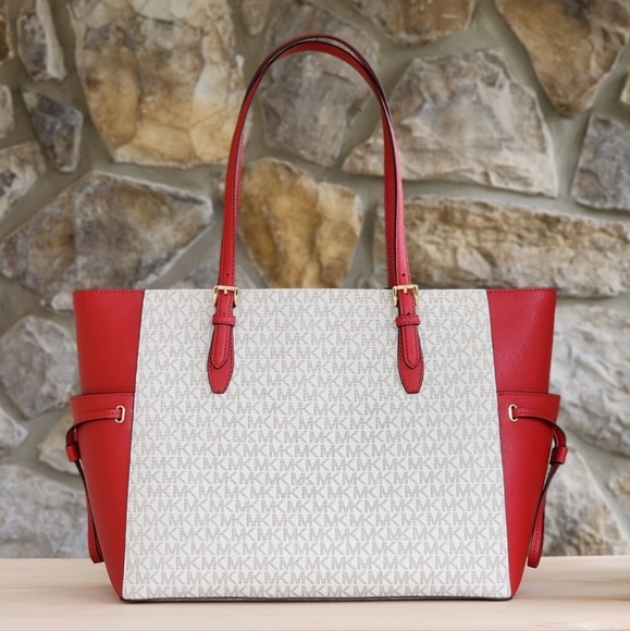 ⚠️LAST 1⚠️ Michael Kors Gilly Logo Center Stripe Tote Bag - Picture 3 of 8